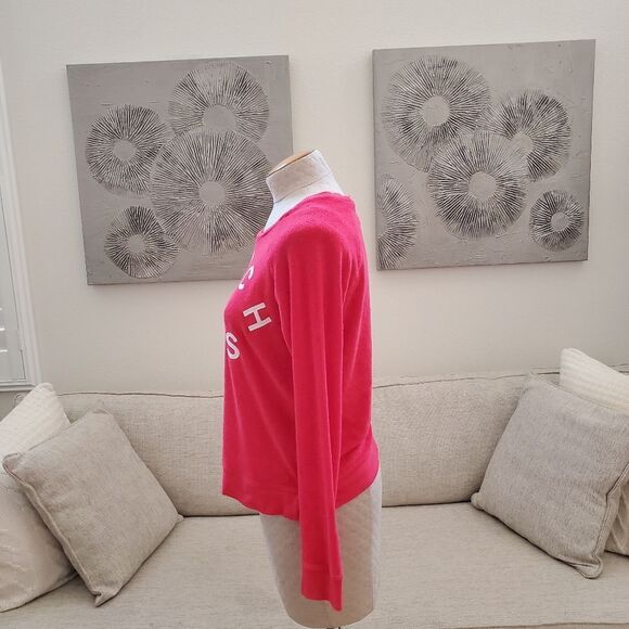 Sundry Beach Days Terry Cloth Crewneck Sweater sz Sm - Picture 6 of 12